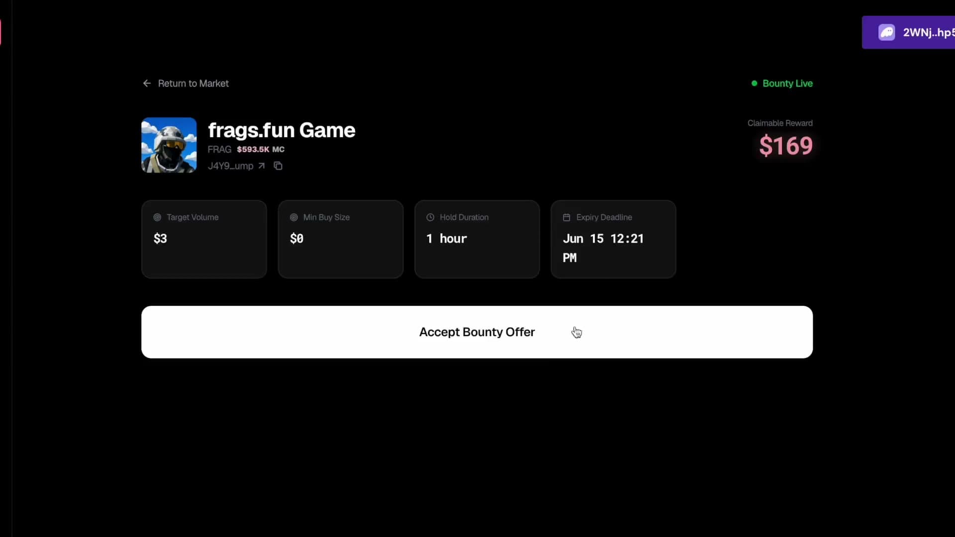 BountyExchange demo