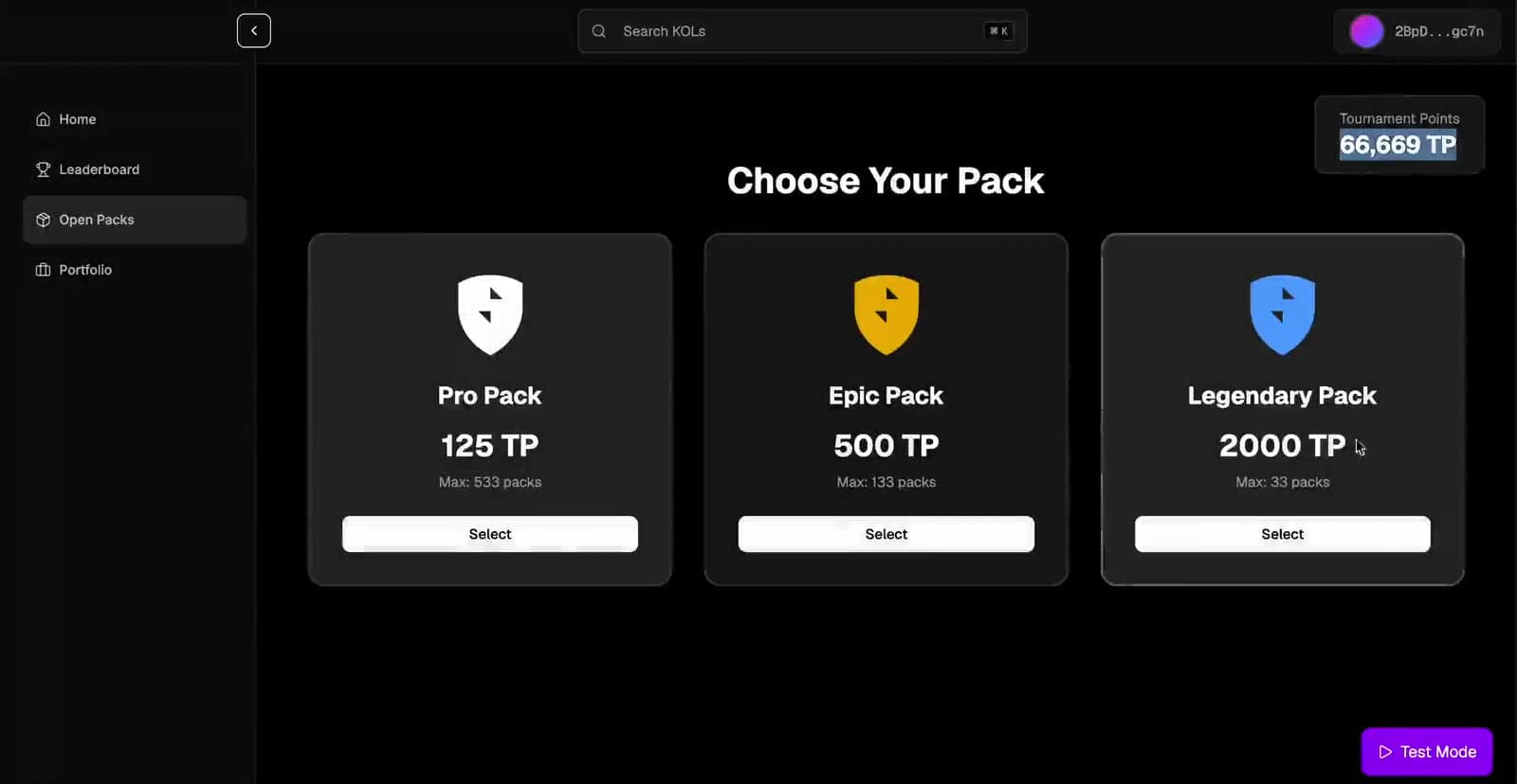 TraderDraft demo